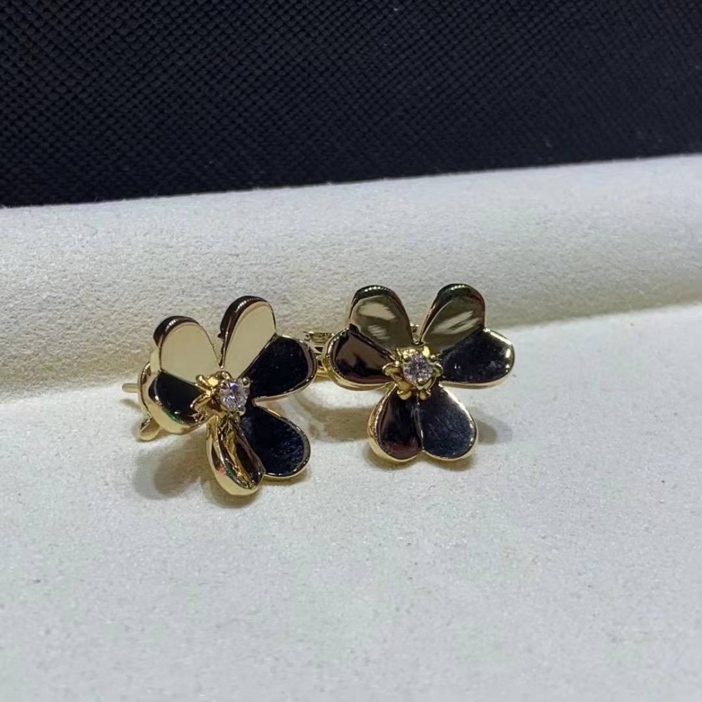 Серьги Van Cleef Frivole