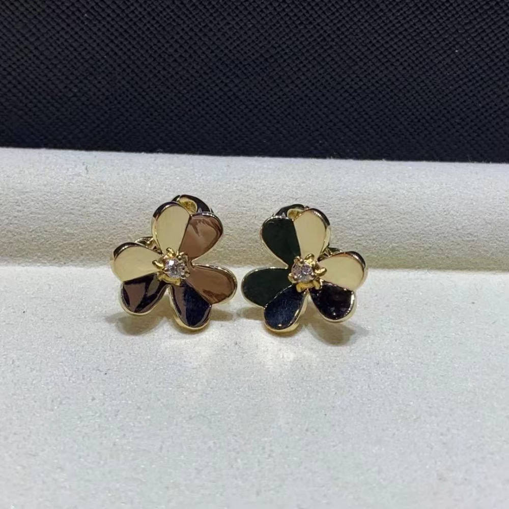 Серьги Van Cleef Frivole