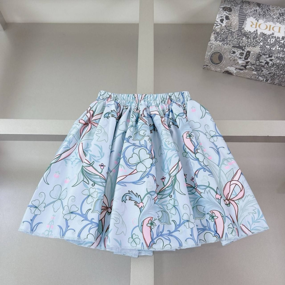 500550. Костюм Dior футболка юбка. Размеры 90-150. Качество оригинала. D20. D9. dior