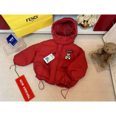 510570. Курткапуховик Burberry. Размеры 110-170. Качество оригинала. B16. D9. burberry
