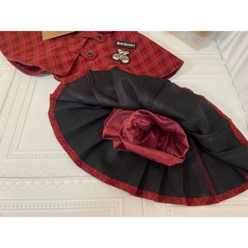 530590. Костюм Burberryпончо юбка. Размеры 90-140. Качество оригинала. B18. D9. burberry