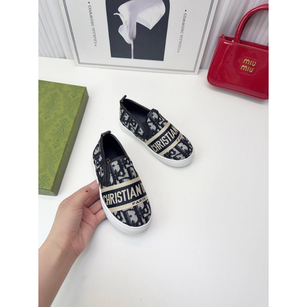 Слипоны Dior.