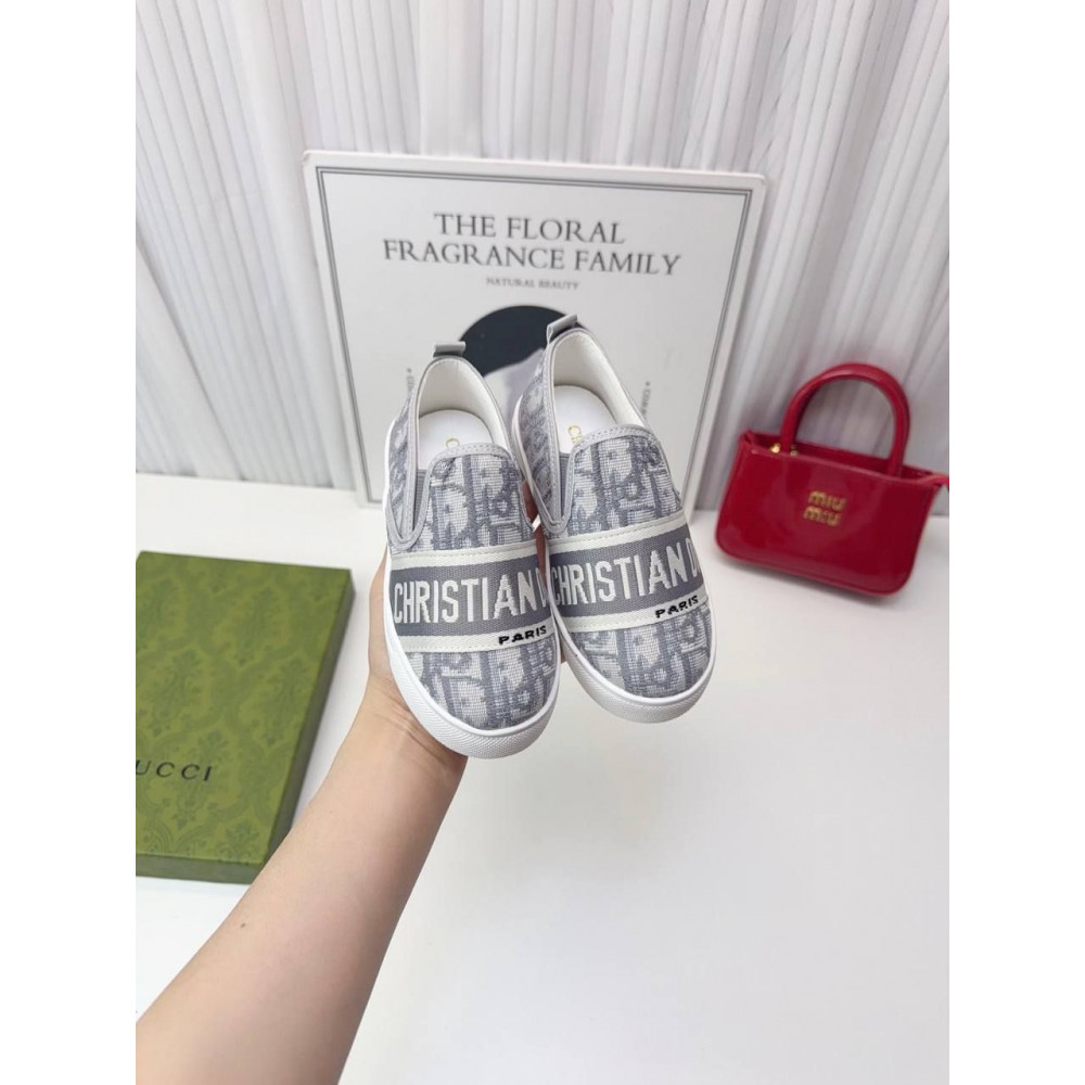 Слипоны Dior.