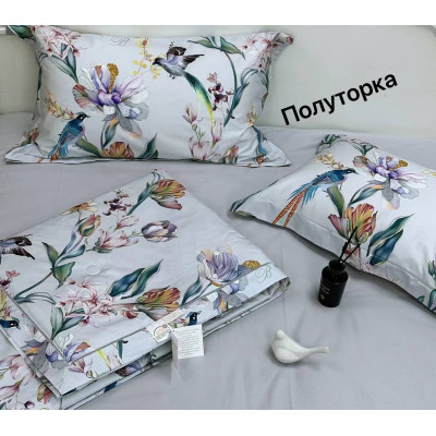 Комплект постельного белья ??Blumarine, полуторка одеялом,
