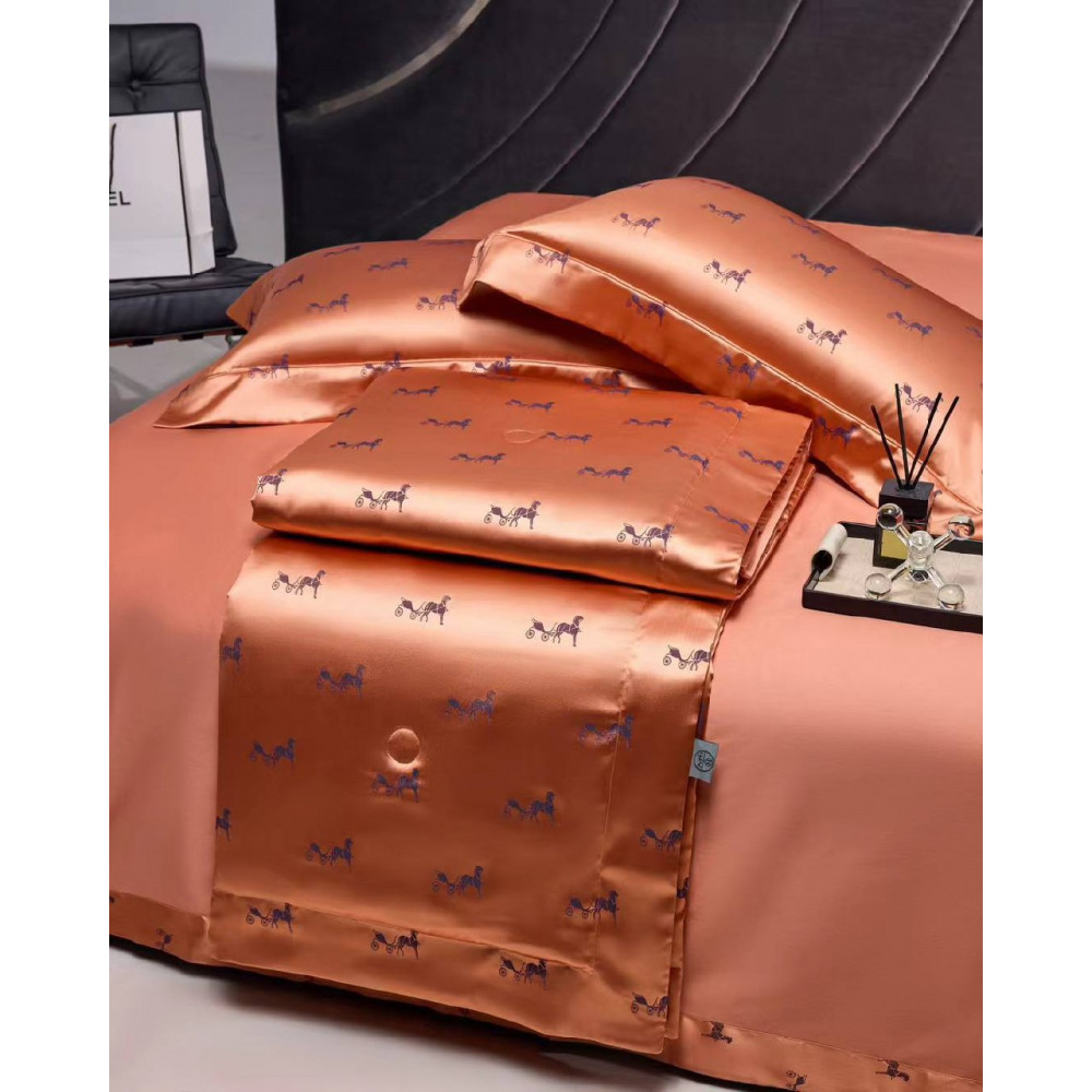 Комплект постельного белья Hermes c одеялом