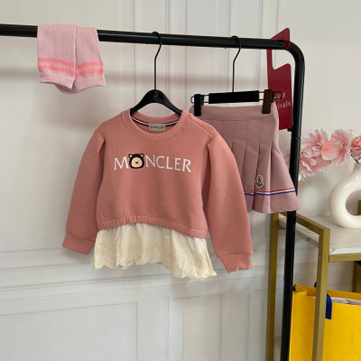 Z17. Комплект кофта, юбка, носки Moncler